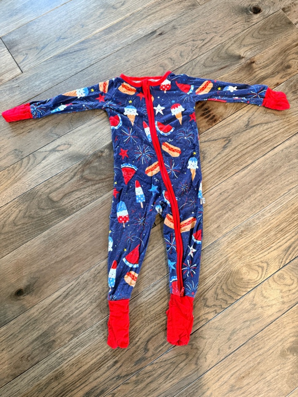 Little Sleepies Forth of July Zippy